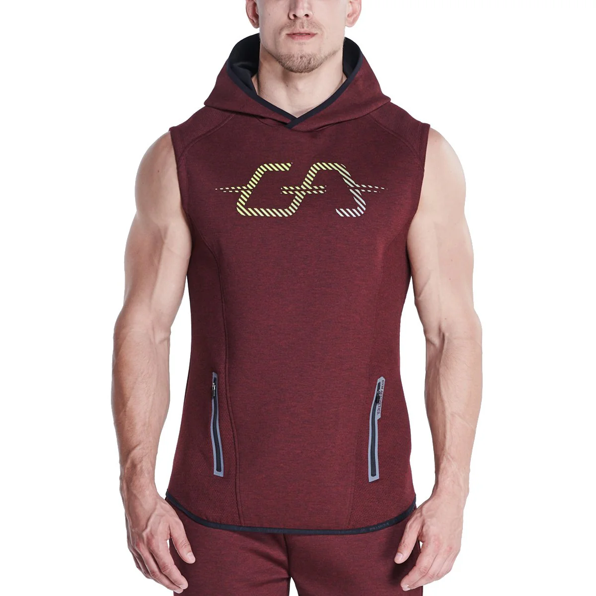 OutRun Sleeveless Hoodie Vest for Men - Image 13