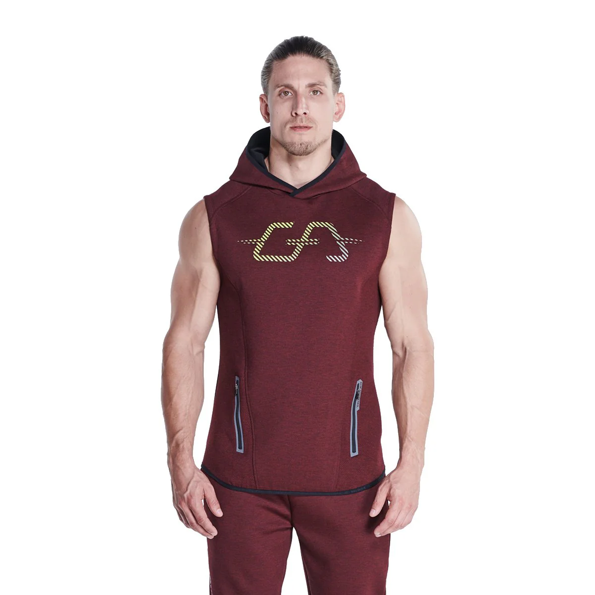 OutRun Sleeveless Hoodie Vest for Men - Image 14