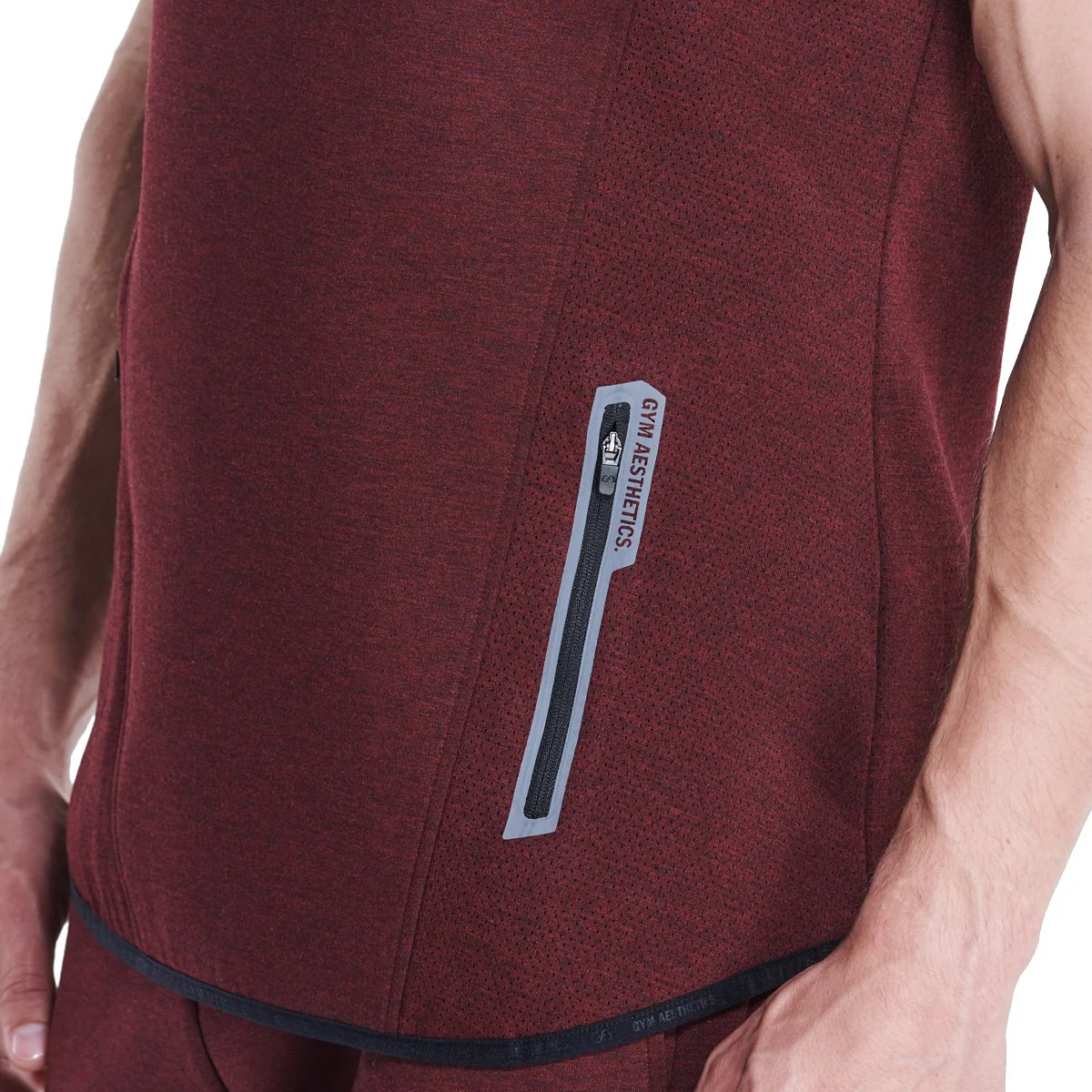 OutRun Sleeveless Hoodie Vest for Men - Image 4