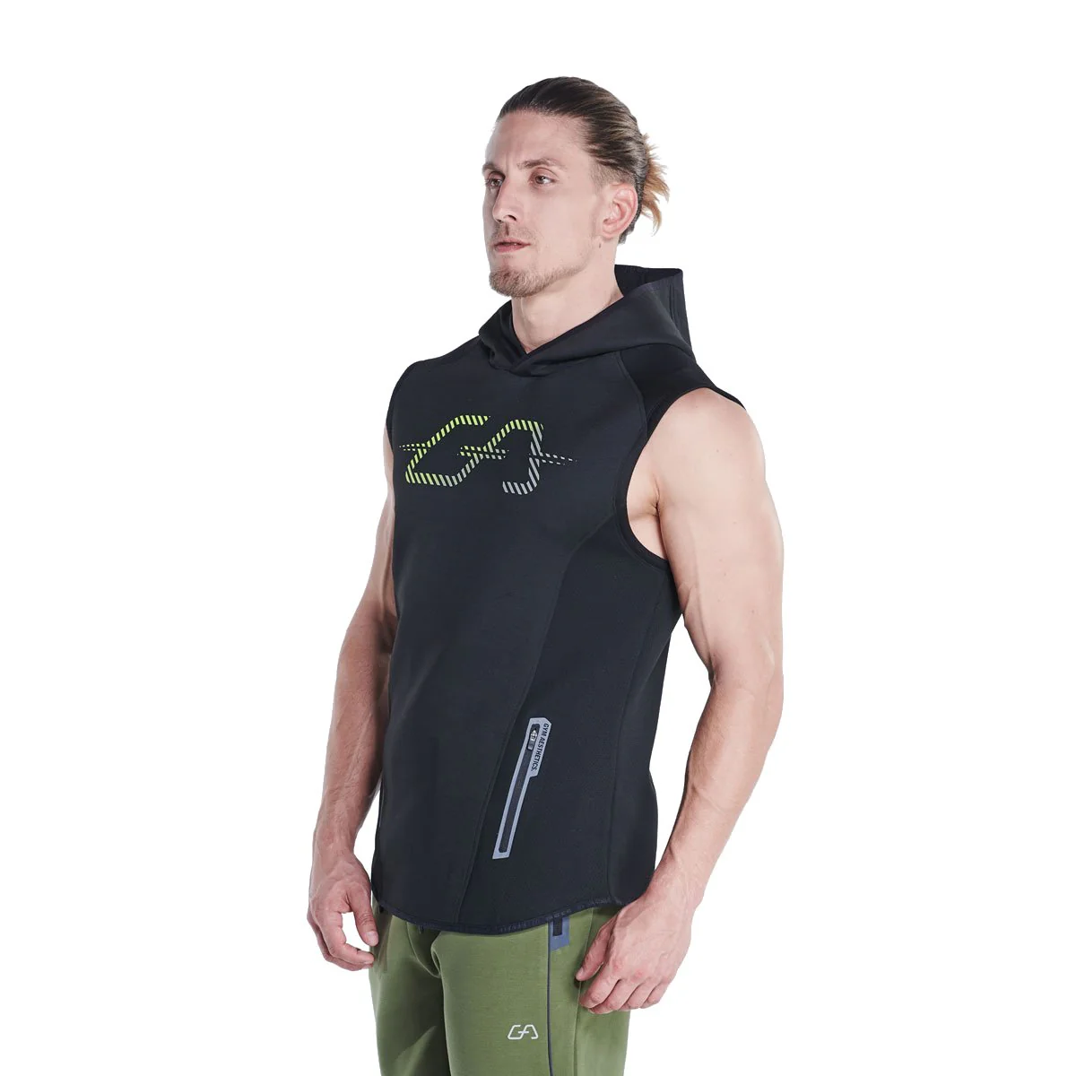 OutRun Sleeveless Hoodie Vest for Men - Image 8