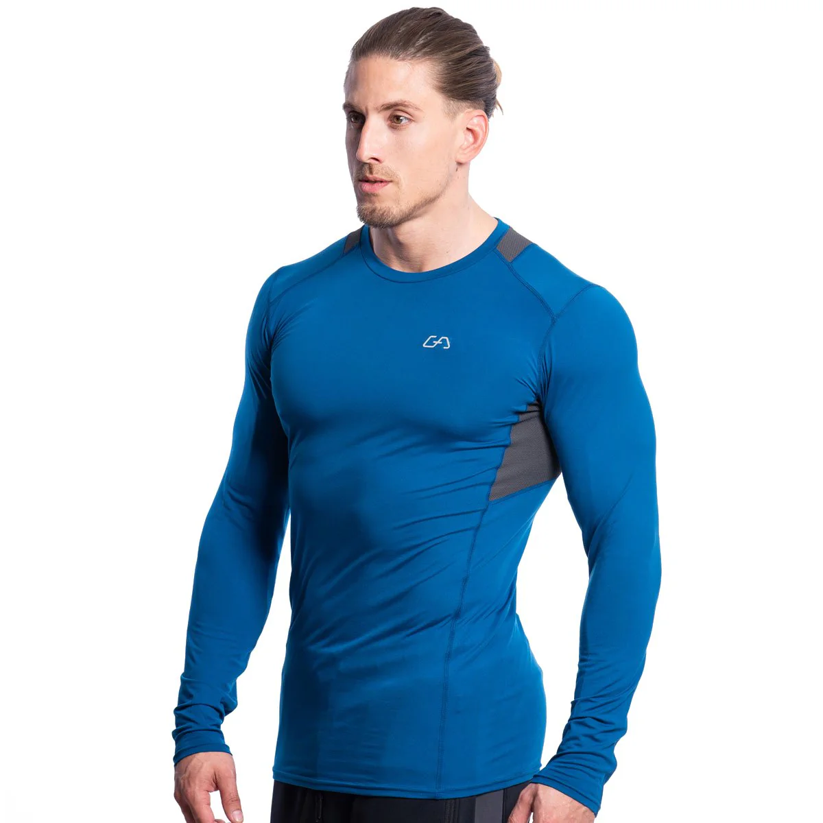 Performance Gym Tight-Fit T-Shirt for Men - Image 22