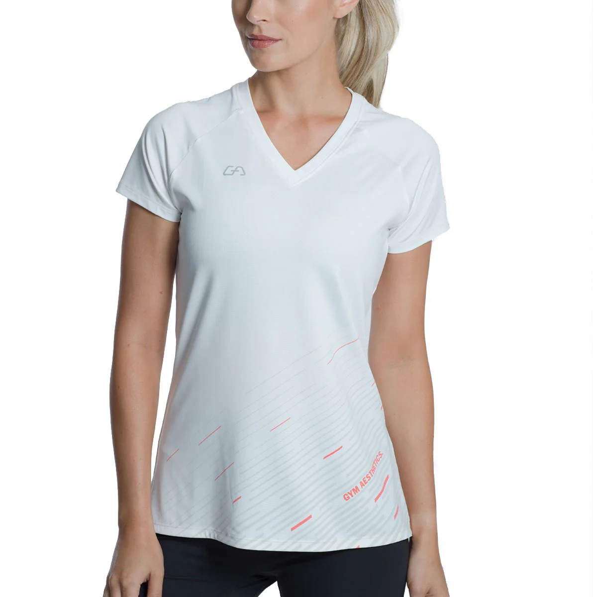 Basic Performance Ladies Gym Sport Tee - Image 20