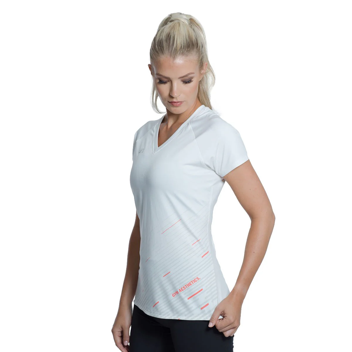 Basic Performance Ladies Gym Sport Tee - Image 3