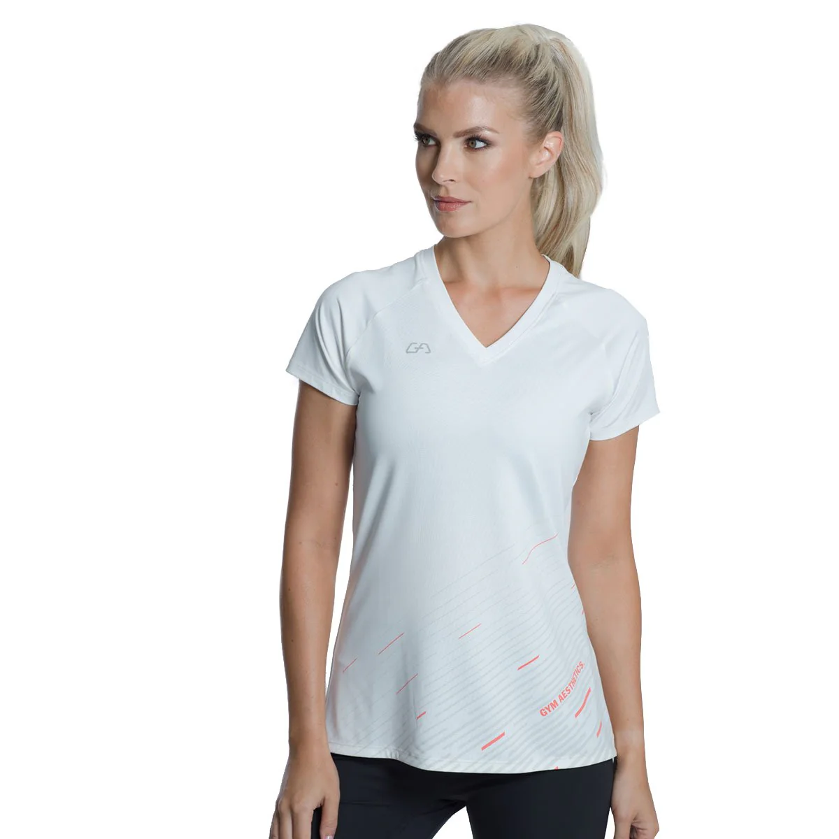 Basic Performance Ladies Gym Sport Tee - Image 4