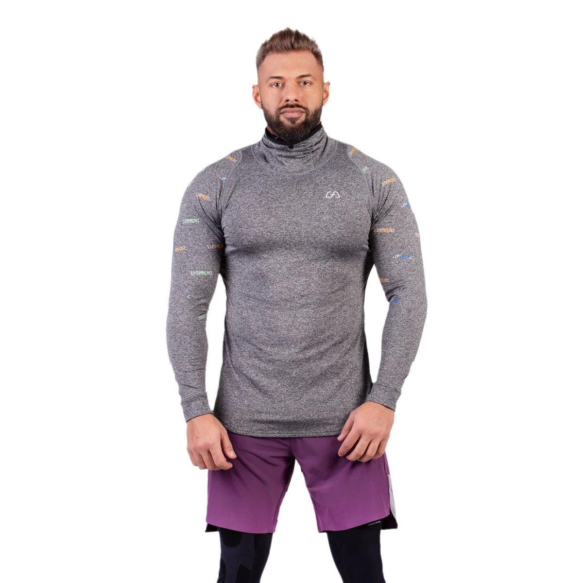 Protection Mock Mask T Shirt for Men - Image 11