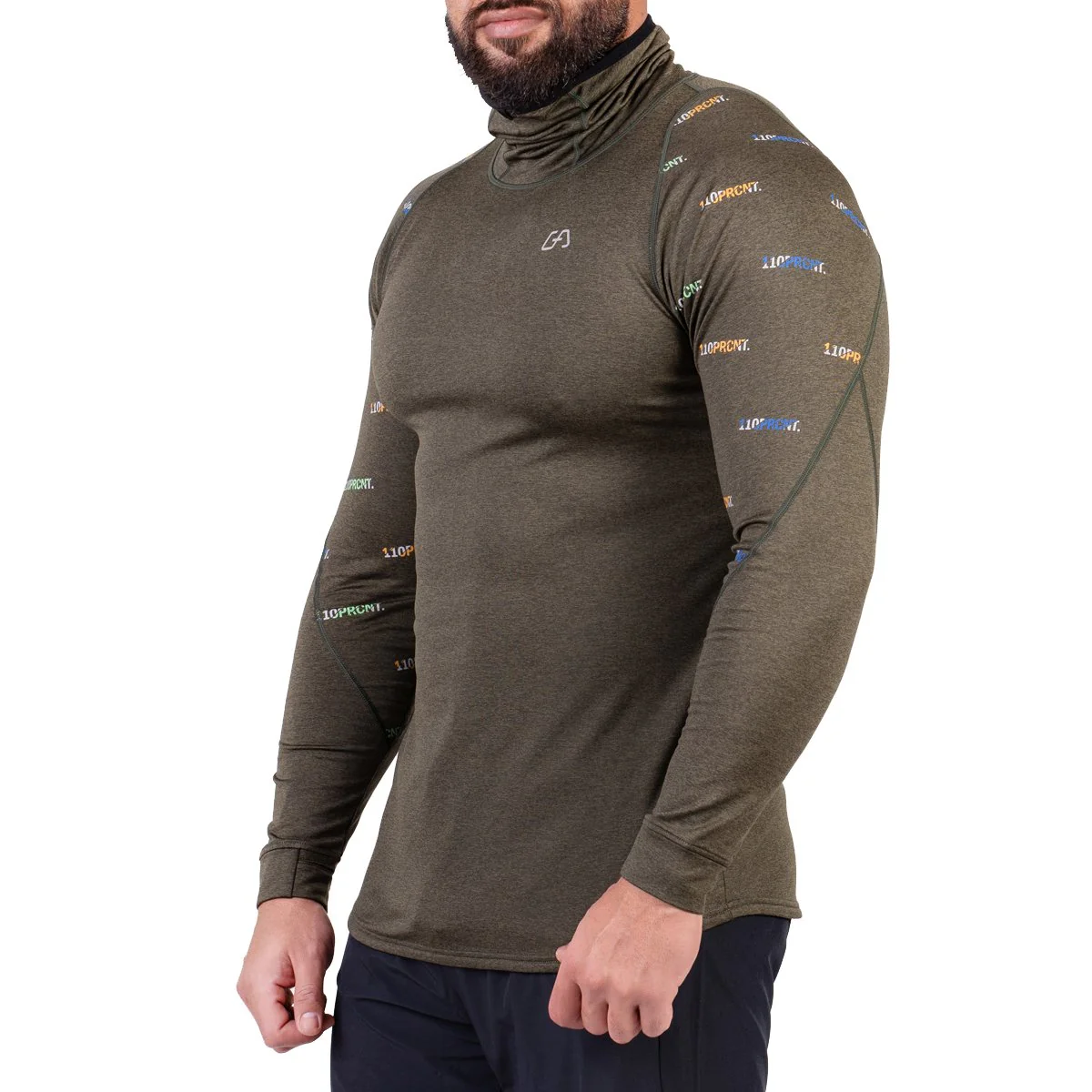 Protection Mock Mask T Shirt for Men - Image 15