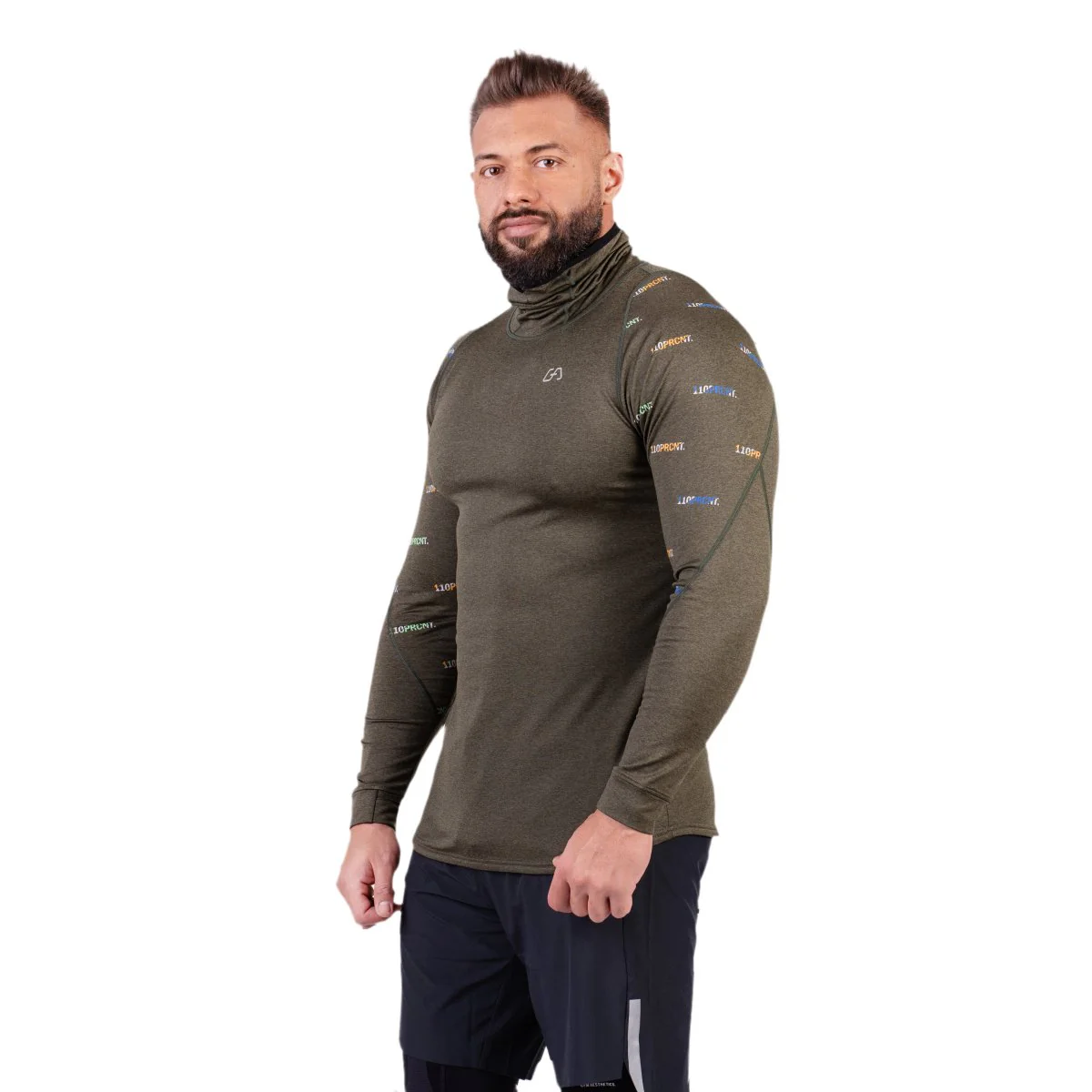 Protection Mock Mask T Shirt for Men - Image 16