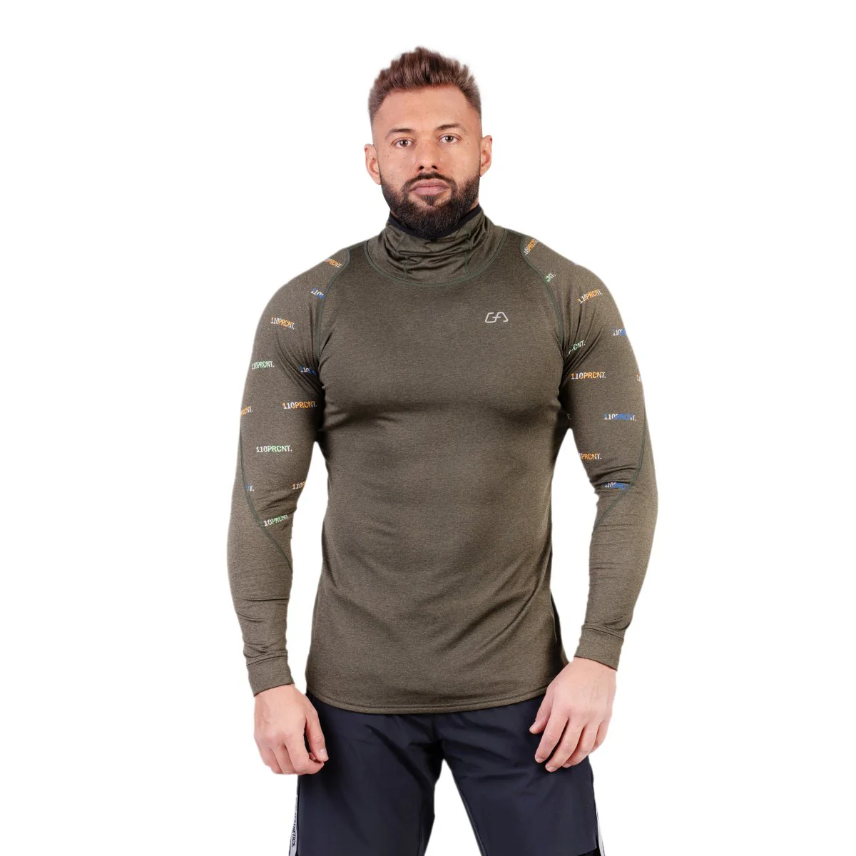 Protection Mock Mask T Shirt for Men - Image 18