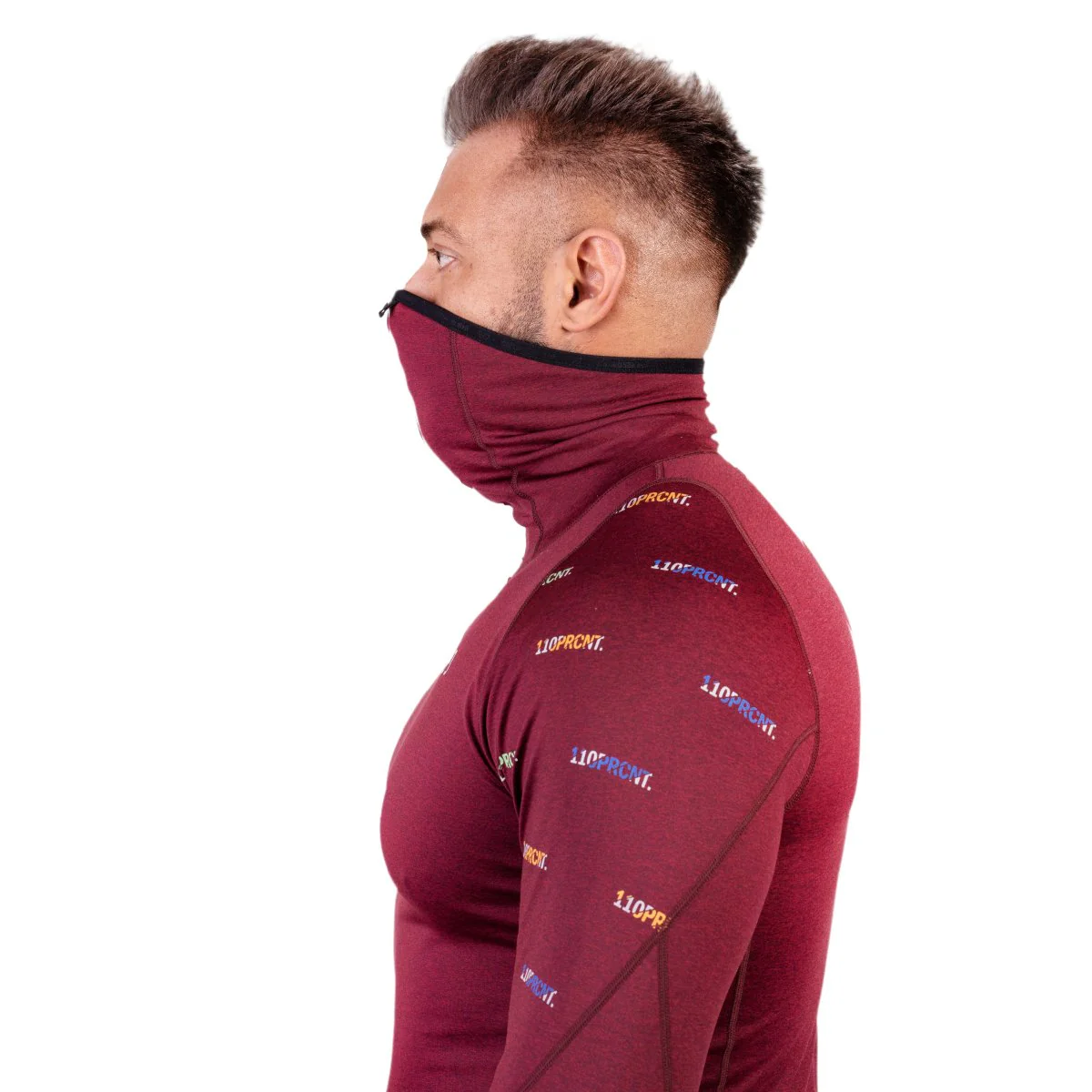 Protection Mock Mask T Shirt for Men - Image 6