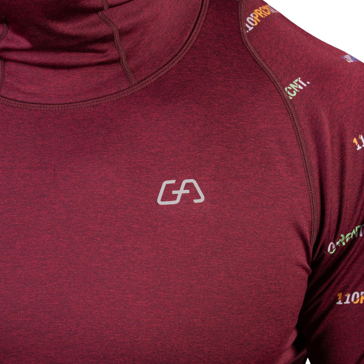 Protection Mock Mask T Shirt for Men - Image 7