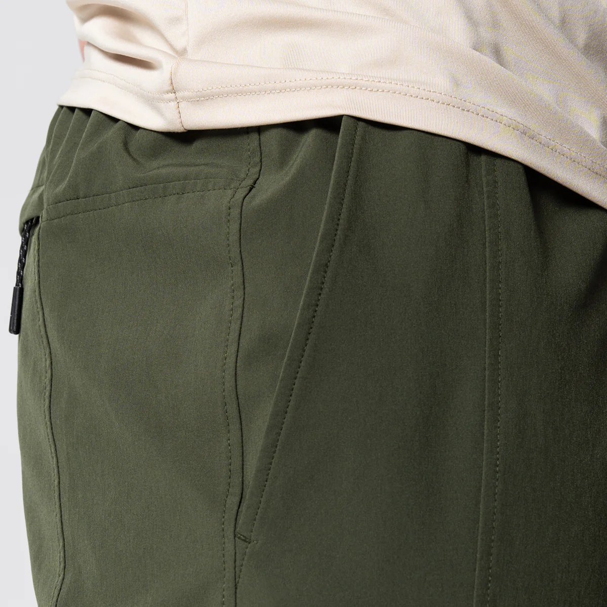 Fabric Blocking Functional Cargo Straight pants for Men - Image 12