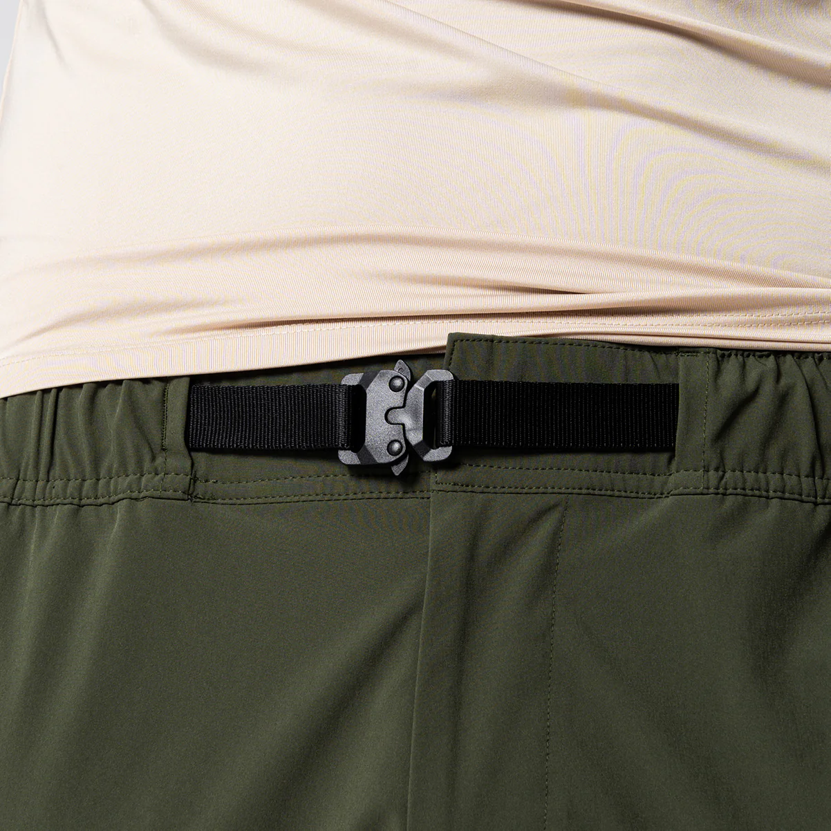 Fabric Blocking Functional Cargo Straight pants for Men - Image 15
