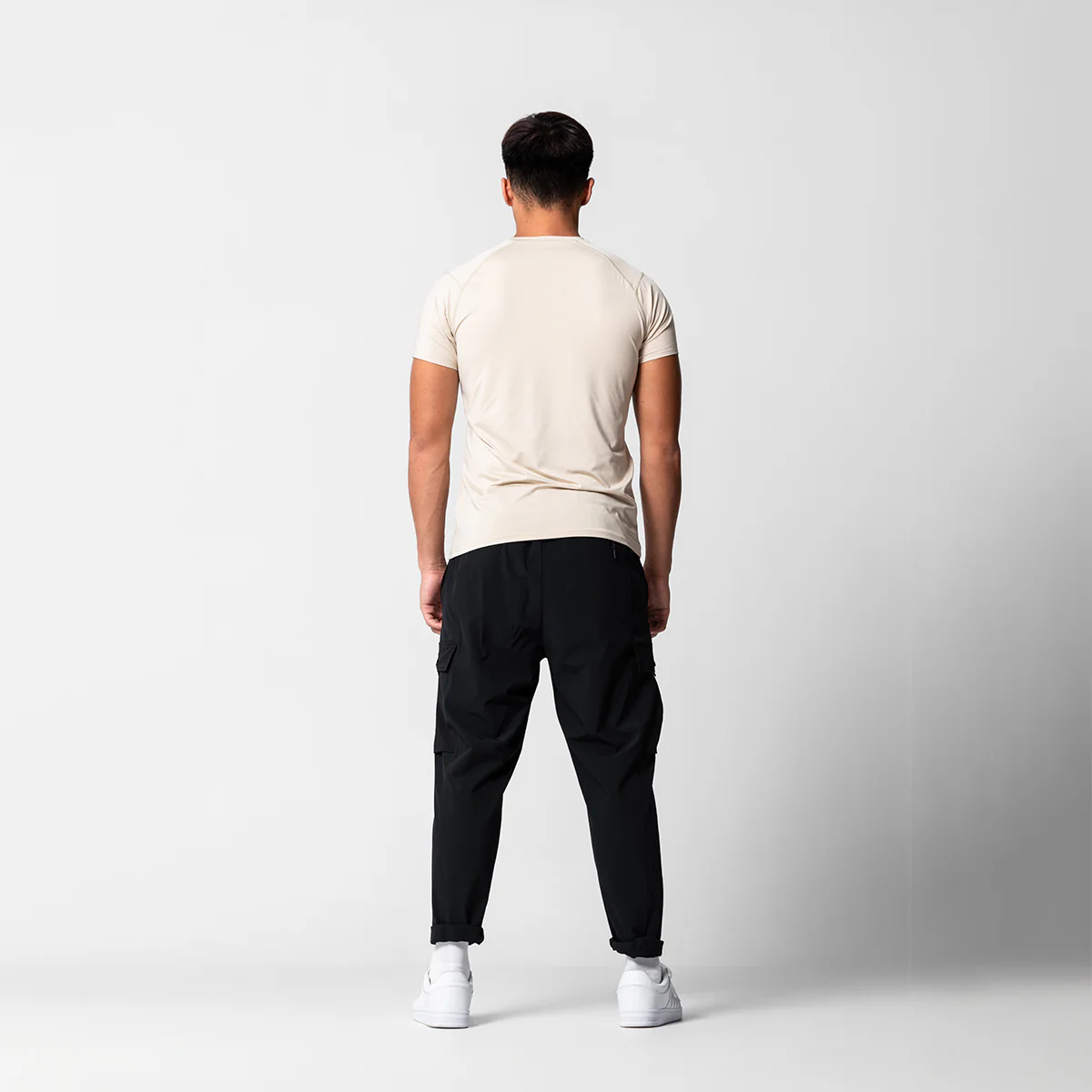 Fabric Blocking Functional Cargo Straight pants for Men - Image 22