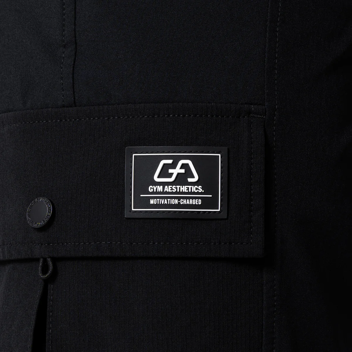 Fabric Blocking Functional Cargo Straight pants for Men - Image 32